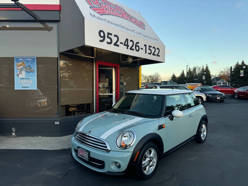 2012 MINI Cooper Hardtop for sale at Mainstreet Motor Company in Hopkins MN