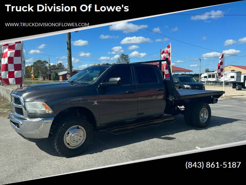 2016 RAM 3500 for sale at Truck Division Of Lowe's in Darlington SC