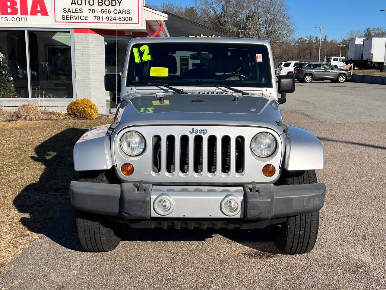 2012 Jeep Wrangler Unlimited for sale at Dave Delaney's Columbia Motors in Hanover, MA