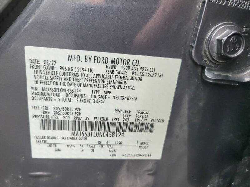 2022 Ford EcoSport S