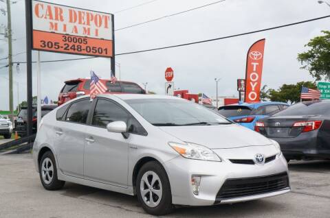 2012 Toyota Prius for sale at Car Depot in Miramar FL