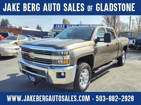 2015 Chevrolet Silverado 2500HD for sale at Jake Berg Auto Sales in Gladstone OR