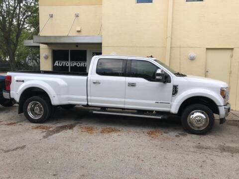 2019 Ford F-450 Super Duty for sale at AUTOSPORT in Wellington FL