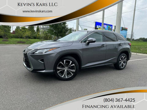 2016 Lexus RX 350 for sale at Kevin's Kars LLC in Richmond VA