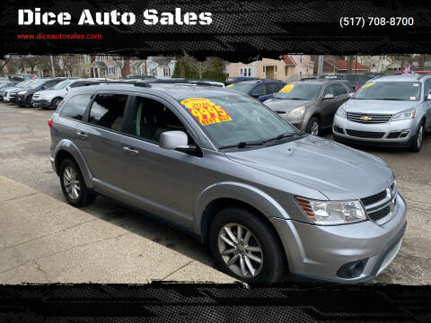 2016 Dodge Journey for sale at Dice Auto Sales in Lansing MI