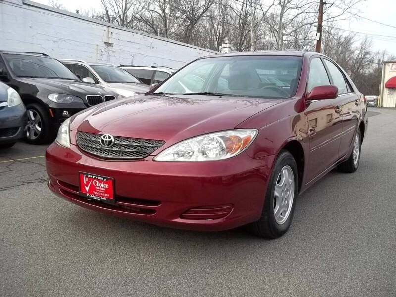 2002 Toyota Camry for sale at 1st Choice Auto Sales in Fairfax VA