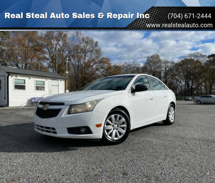 2011 Chevrolet Cruze for sale at Real Steal Auto Sales & Repair Inc in Gastonia NC