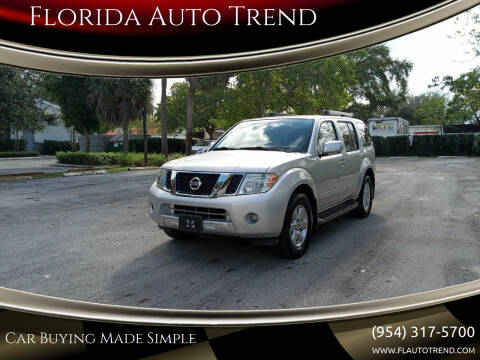 2012 Nissan Pathfinder for sale at Florida Auto Trend in Plantation FL