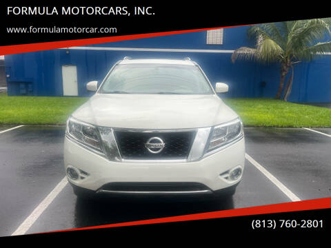 2015 Nissan Pathfinder for sale at FORMULA MOTORCARS, INC. in Tampa FL