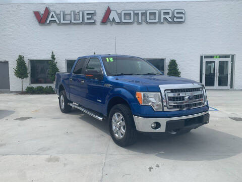2013 Ford F-150 for sale at Value Motors Company in Marrero LA