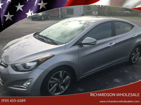 2015 Hyundai Elantra for sale at RICHARDSON WHOLESALE in Fayetteville TN