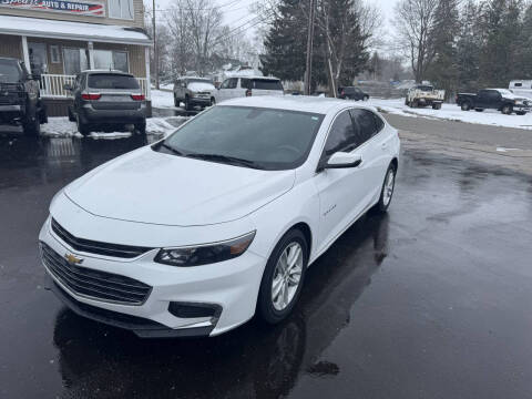 2018 Chevrolet Malibu for sale at Spears Auto and Repair in Cadillac MI