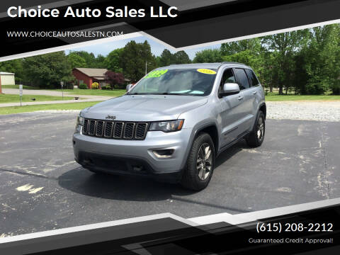 2016 Jeep Grand Cherokee for sale at Choice Auto Sales LLC - Cash Inventory in White House TN