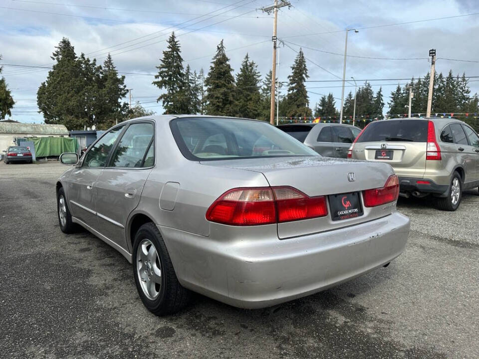 1999 Honda Accord for sale at Cascade Motors in Olympia, WA