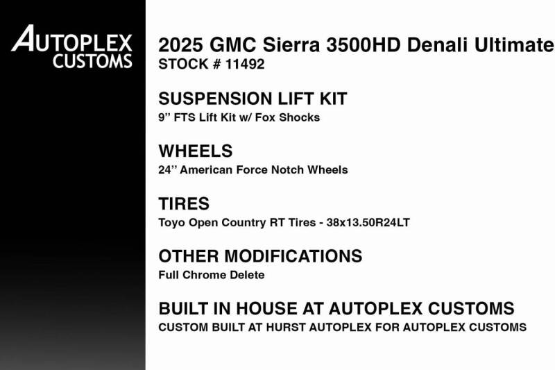 2025 GMC Sierra 3500HD