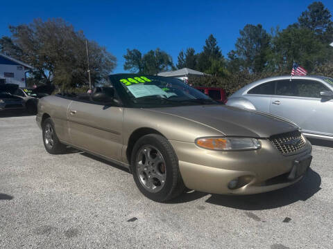 1999 Chrysler Sebring for sale at Abohany Auto Sales in Spring Hill FL