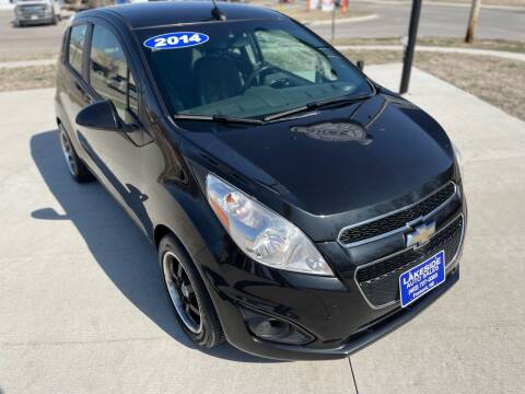 2014 Chevrolet Spark for sale at LAKESIDE AUTO SALES in Fremont NE