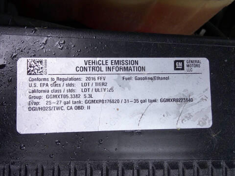 2016 Chevrolet Silverado 1500 LT