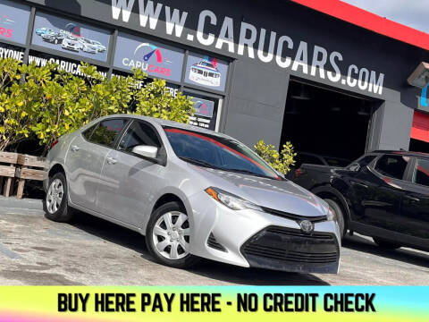 2019 Toyota Corolla for sale at CARUCARS LLC in Miami FL