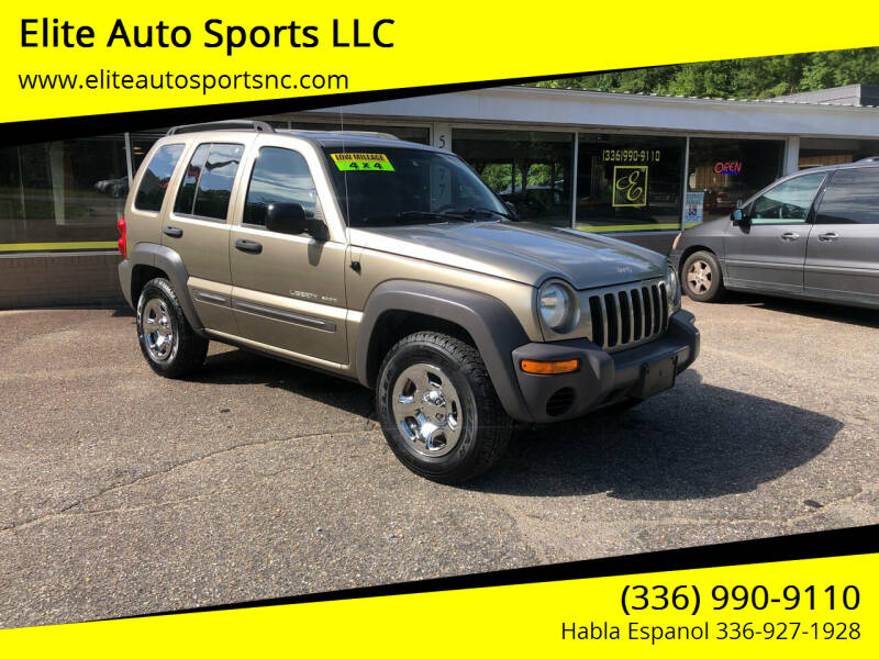 2003 Jeep Liberty for sale at Elite Auto Sports LLC in Wilkesboro NC