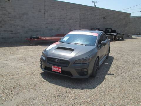2016 Subaru WRX for sale at Stagner INC in Lamar CO