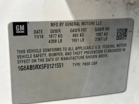 2015 Cadillac ATS 2.0T Luxury