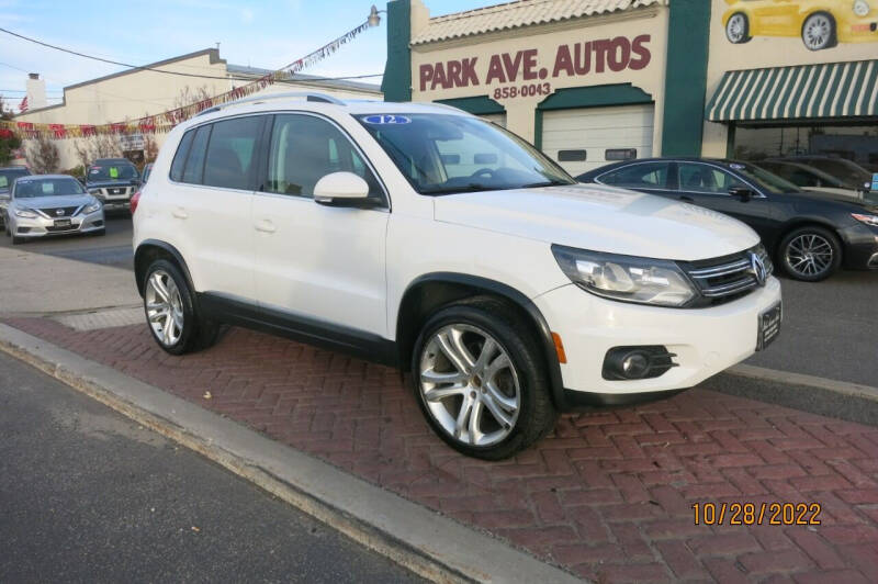 2012 Volkswagen Tiguan for sale at PARK AVENUE AUTOS in Collingswood NJ
