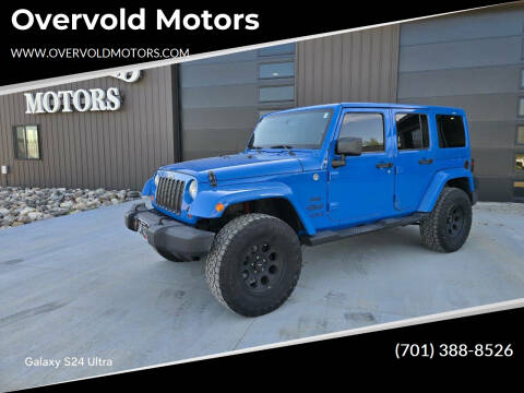 2012 Jeep Wrangler Unlimited for sale at Overvold Motors in Detroit Lakes MN