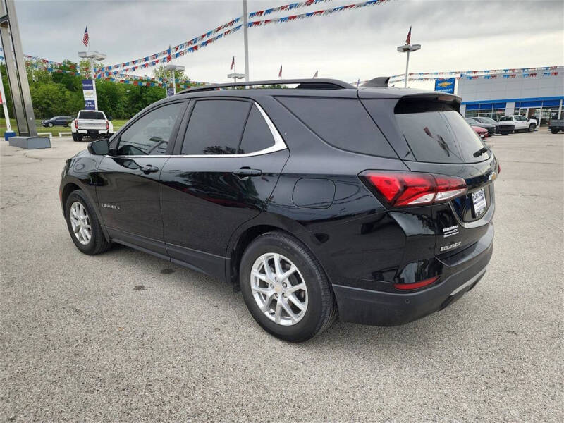 Used 2022 Chevrolet Equinox LT with VIN 3GNAXKEVXNL243168 for sale in Claremore, OK