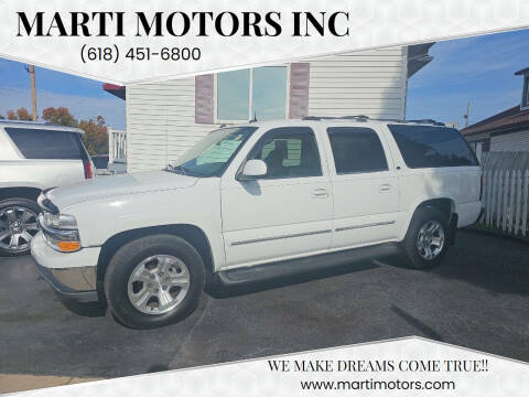 2004 Chevrolet Suburban for sale at Marti Motors Inc in Madison IL