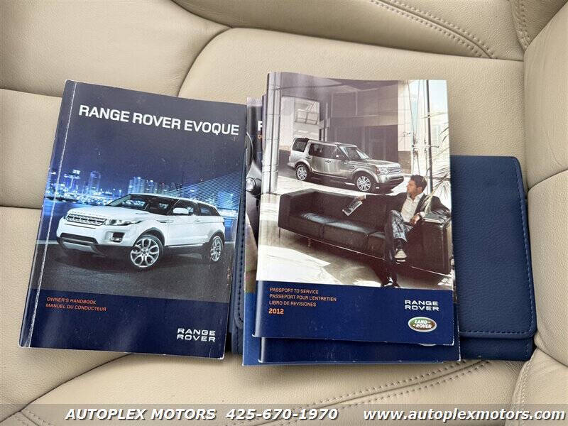 2012 Land Rover Range Rover Evoque Pure Premium