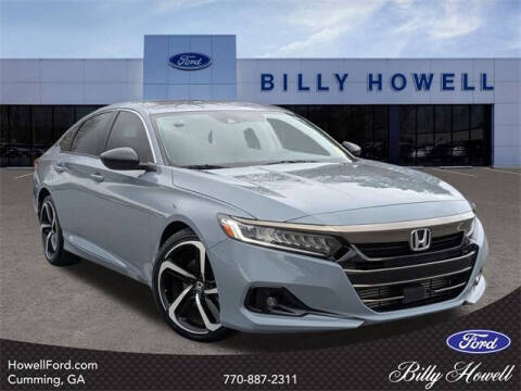 2022 Honda Accord for sale at BILLY HOWELL FORD LINCOLN in Cumming GA