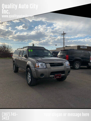 2003 Nissan Frontier for sale at Quality Auto City Inc. in Laramie WY