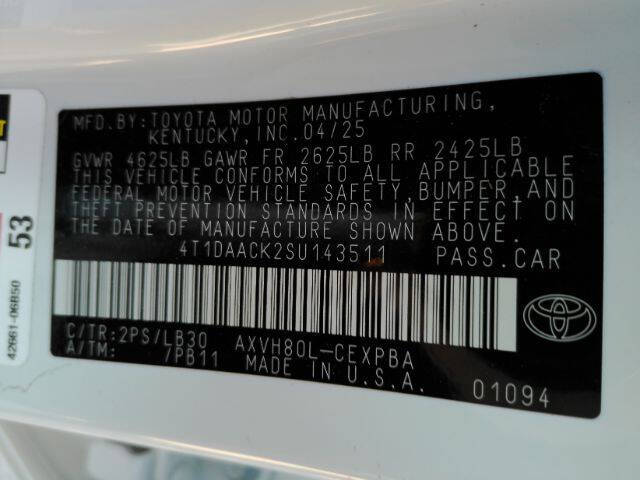 2025 Toyota Camry XSE