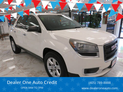 2015 GMC Acadia for sale at Dealer One Auto Credit in Oklahoma City OK