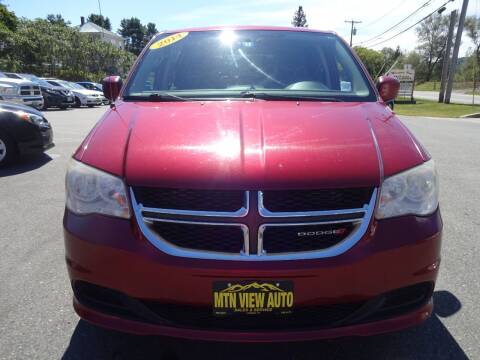 2014 Dodge Grand Caravan for sale at MOUNTAIN VIEW AUTO in Lyndonville VT