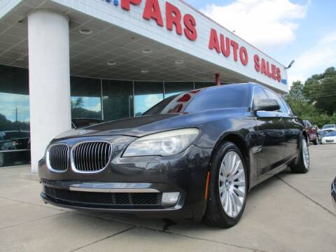 2012 BMW 7 Series for sale at Pars Auto Sales Inc in Stone Mountain GA