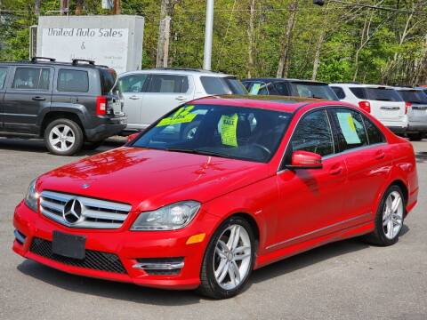 2012 Mercedes-Benz C-Class for sale at United Auto Sales & Service Inc in Leominster MA
