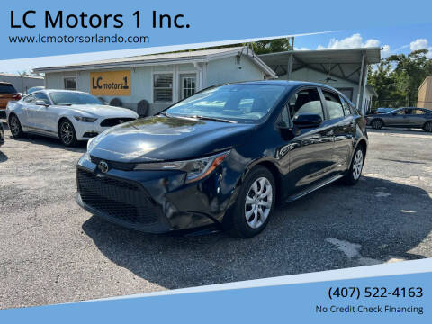 2022 Toyota Corolla for sale at LC Motors 1 Inc. in Orlando FL