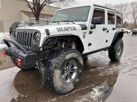 2016 Jeep Wrangler Unlimited for sale at MIDWEST CAR SEARCH in Fridley MN