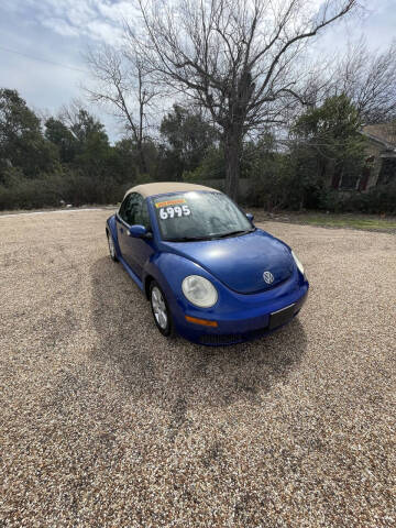 2007 Volkswagen New Beetle Convertible for sale at Holders Auto Sales in Waco TX