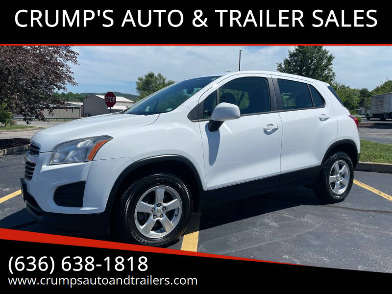 2015 Chevrolet Trax for sale at CRUMP'S AUTO & TRAILER SALES in Crystal City MO
