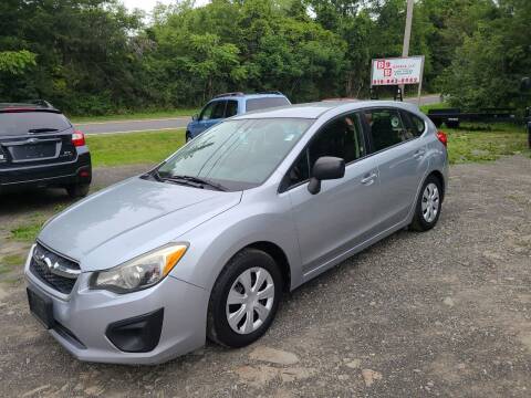 2012 Subaru Impreza for sale at B & B GARAGE LLC in Catskill NY