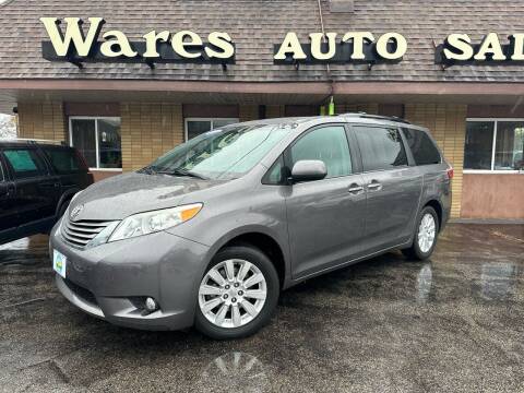 2015 Toyota Sienna for sale at Wares Auto Sales INC in Traverse City MI