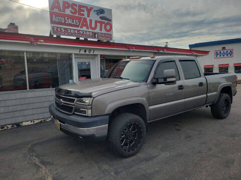 2006 Chevrolet Silverado 2500HD for sale at Apsey Auto in Marshfield WI