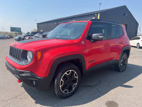 2017 Jeep Renegade for sale at BELOW BOOK AUTO SALES in Idaho Falls ID