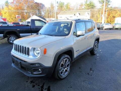2015 Jeep Renegade for sale at Route 12 Auto Sales in Leominster MA