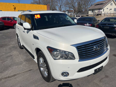 2014 Infiniti QX80 for sale at Watson's Auto Wholesale in Kansas City MO