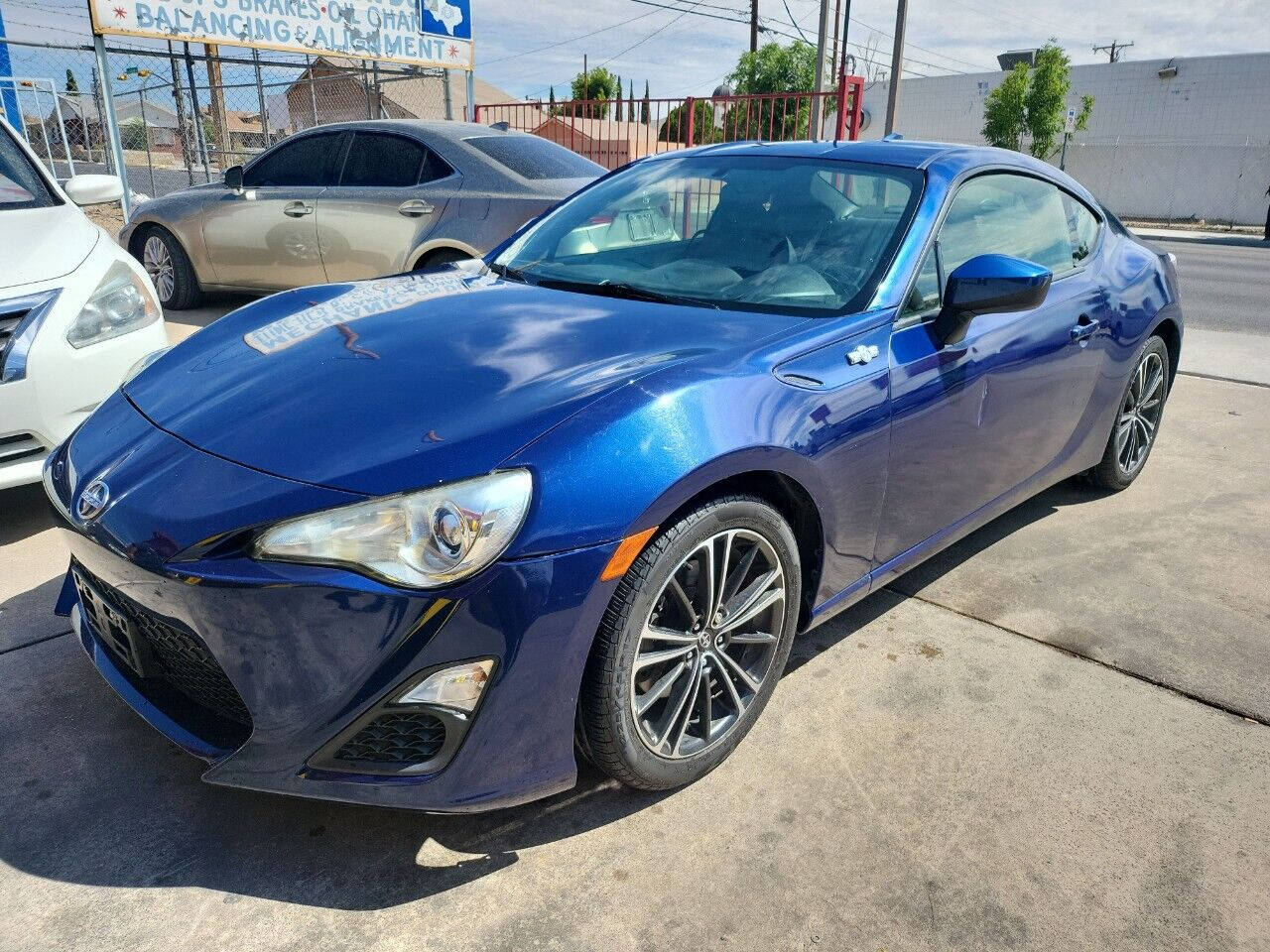 Blue 2015 Scion FR-S Base 2dr Coupe 6A 1