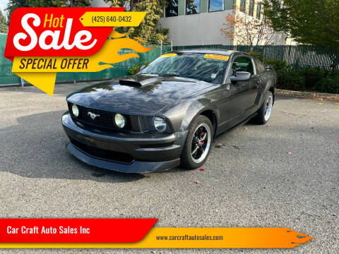 2008 Ford Mustang for sale at Car Craft Auto Sales Inc in Lynnwood WA